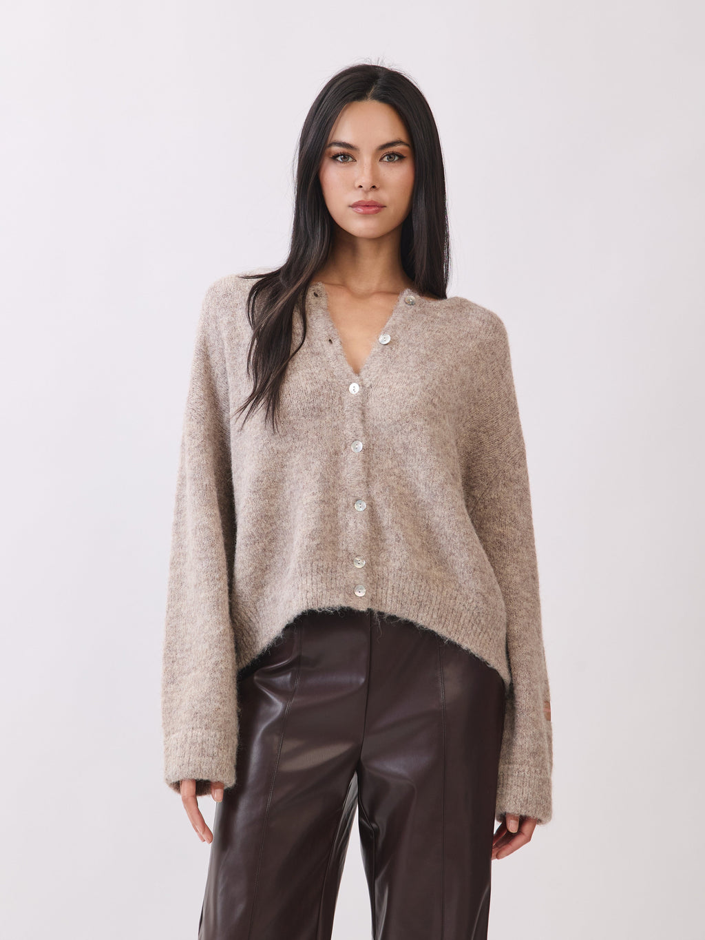 Taupe Millie Cardigan