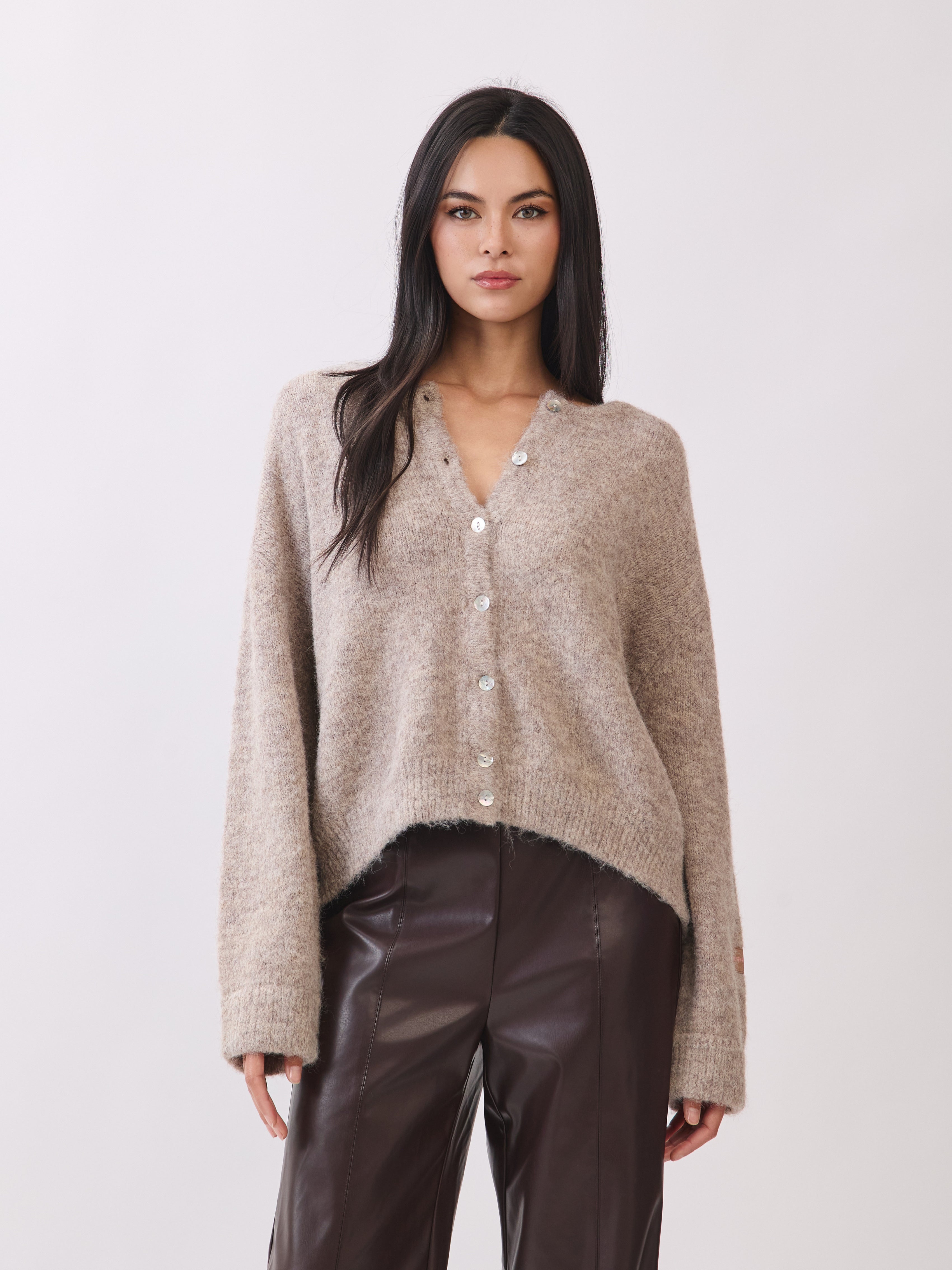 Taupe Millie Cardigan