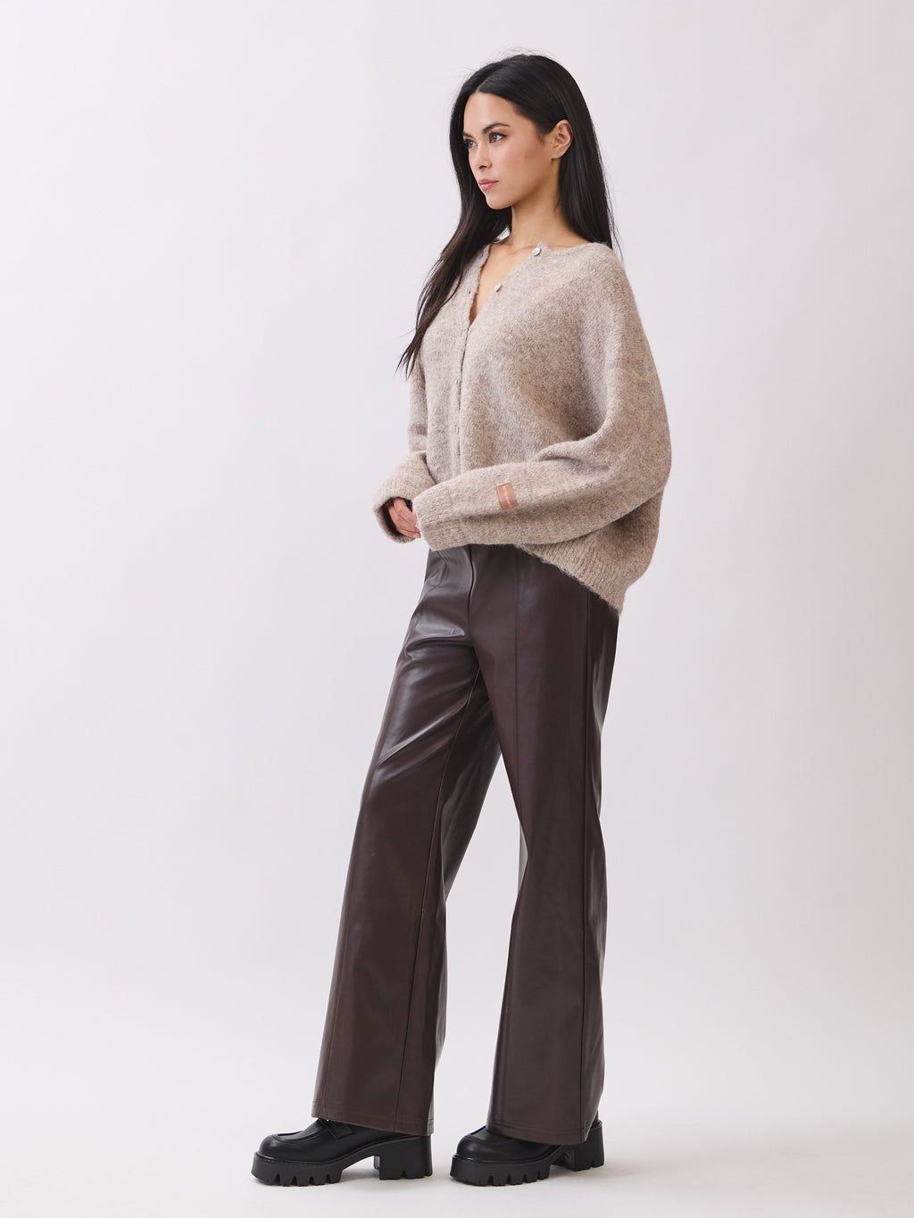Taupe Millie Cardigan