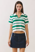 Yuri Striped Top