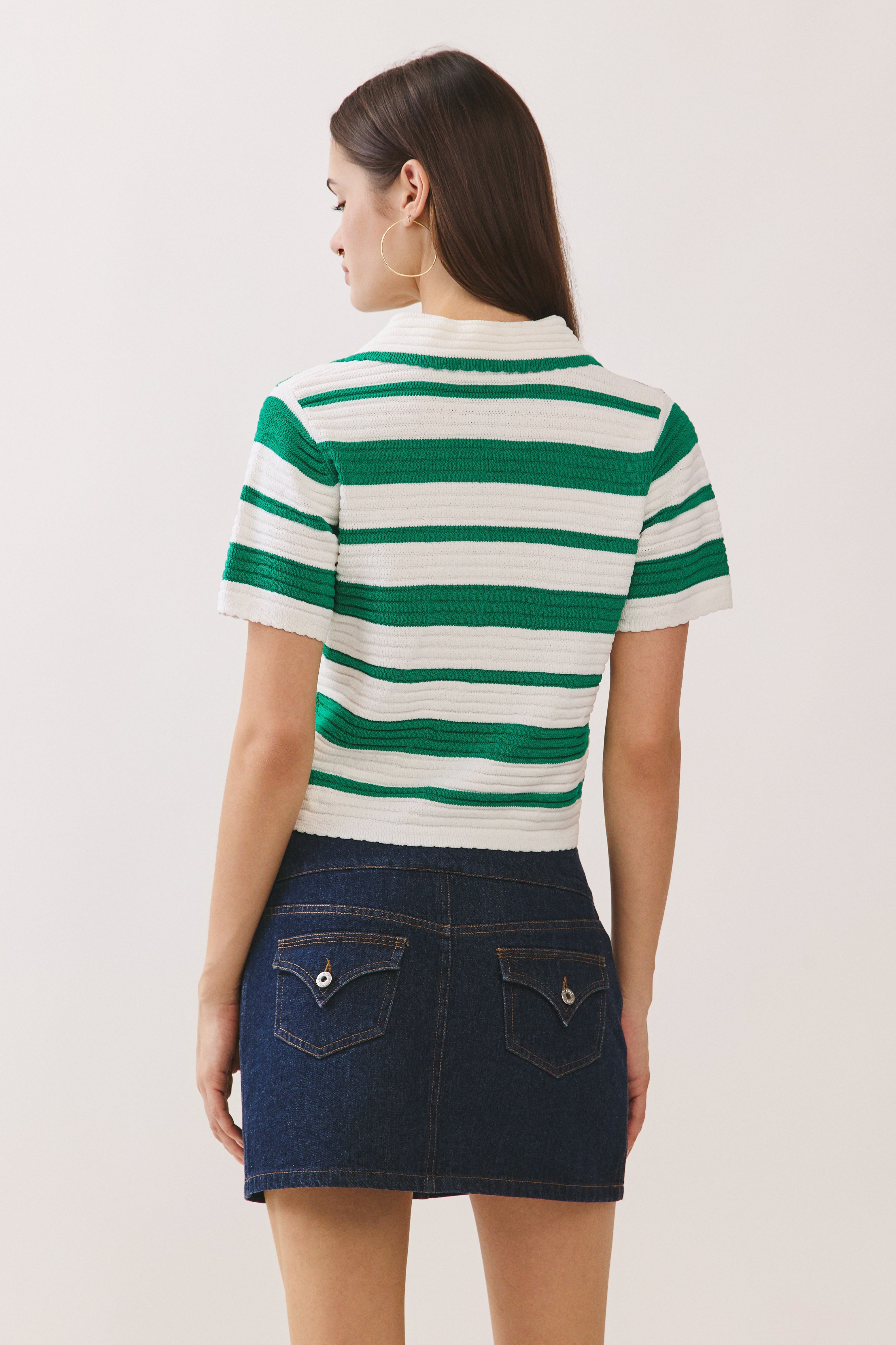Yuri Striped Top