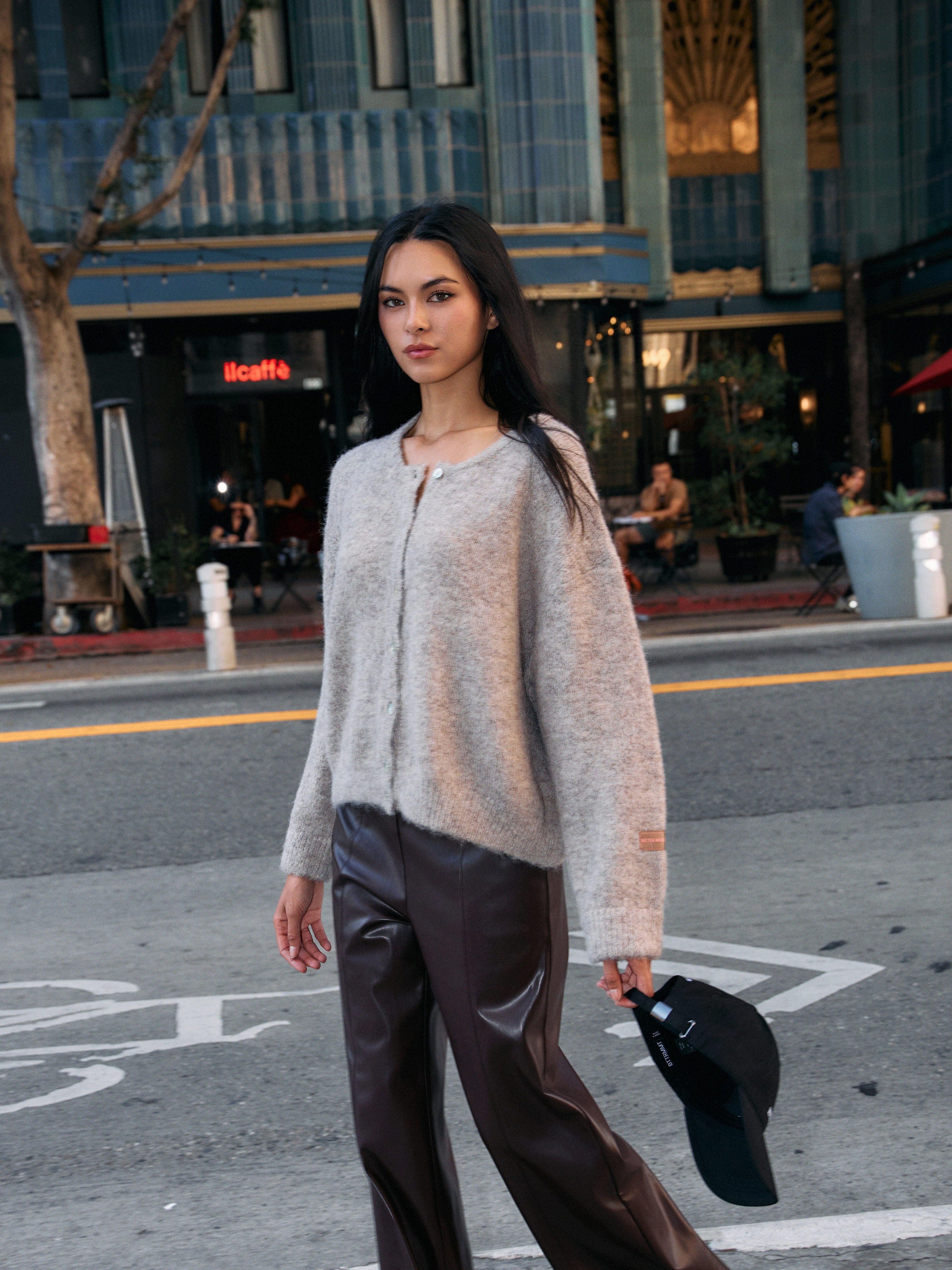 Taupe Millie Cardigan