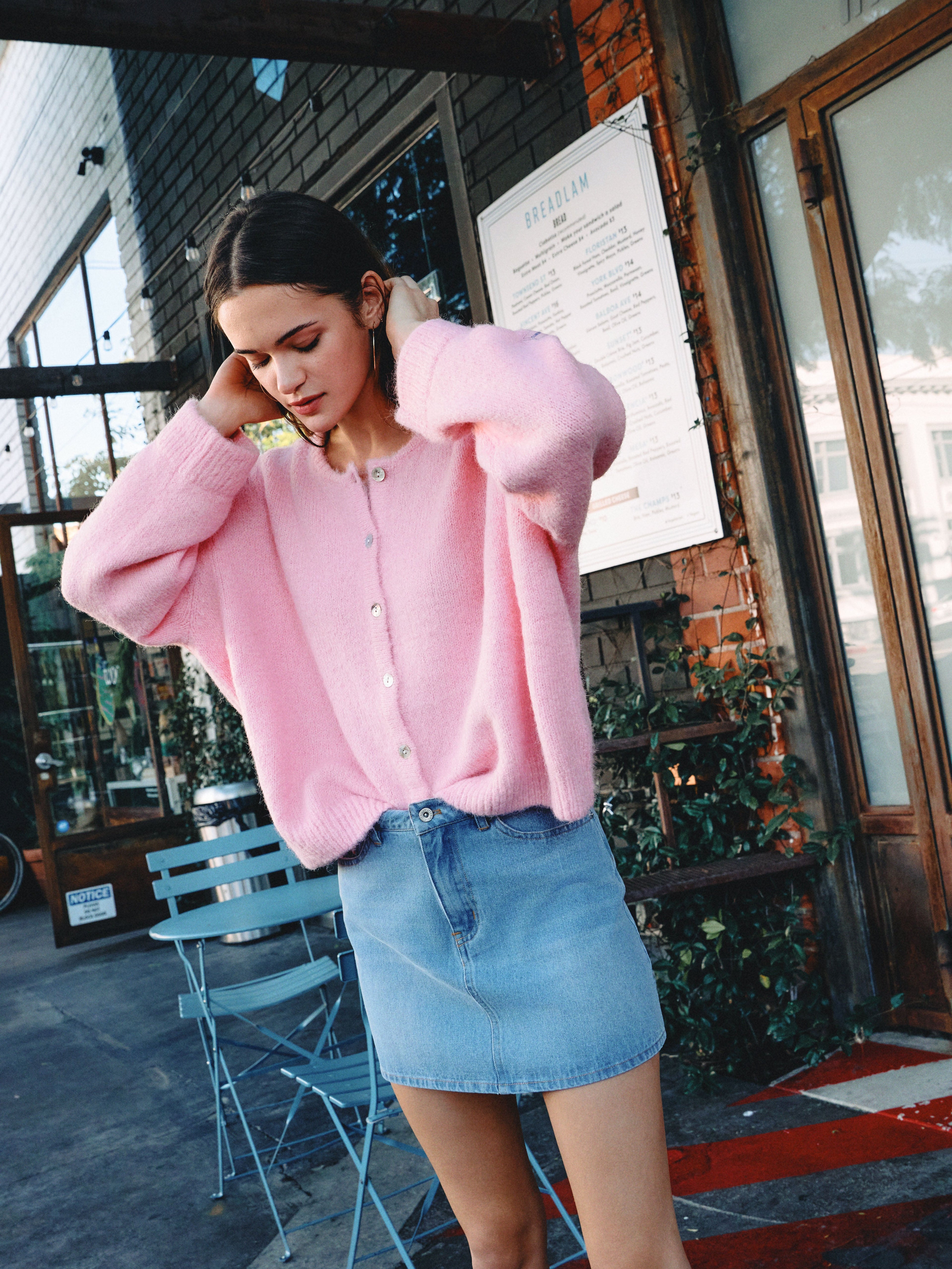 Pink Millie Cardigan