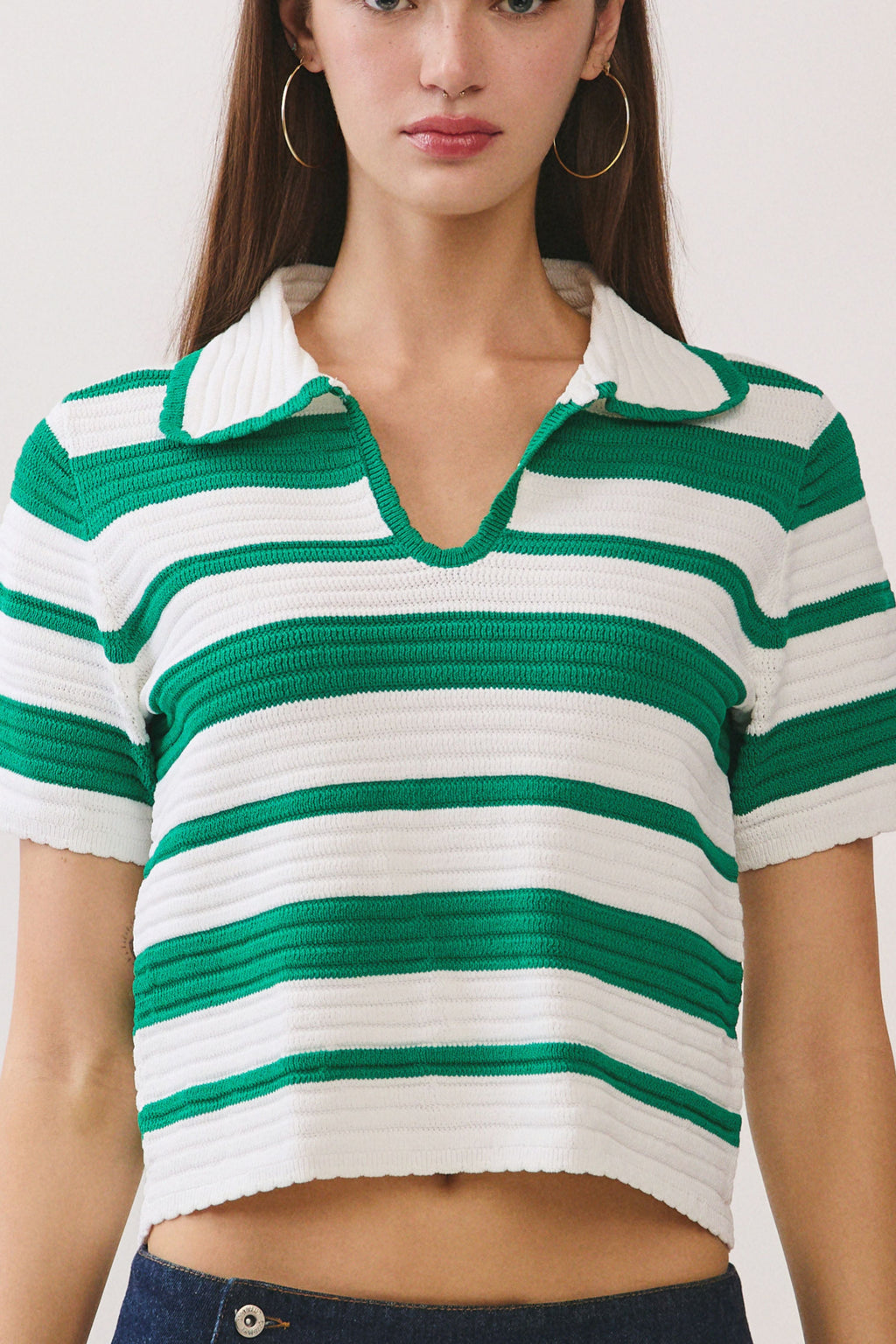 Yuri Striped Top
