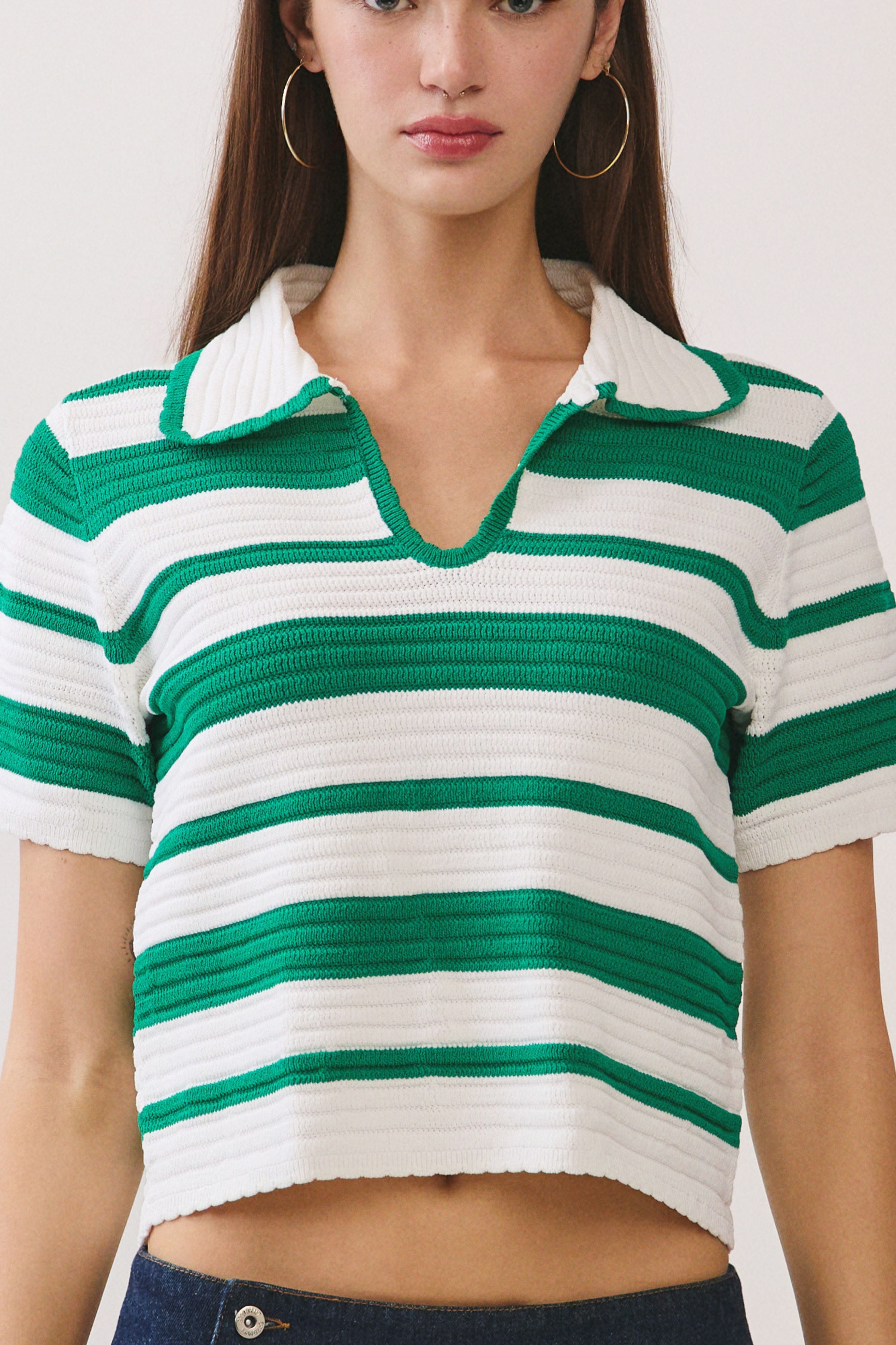 Yuri Striped Top